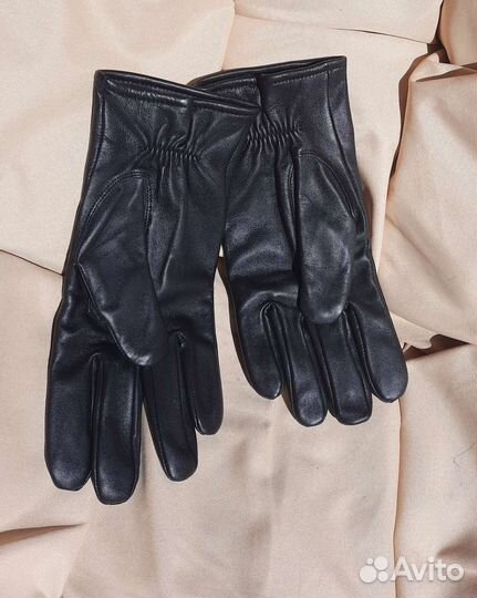 Мужские кожаные перчатки