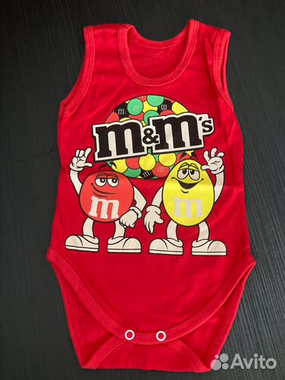 Боди-майка детская 62,68 74 размеры