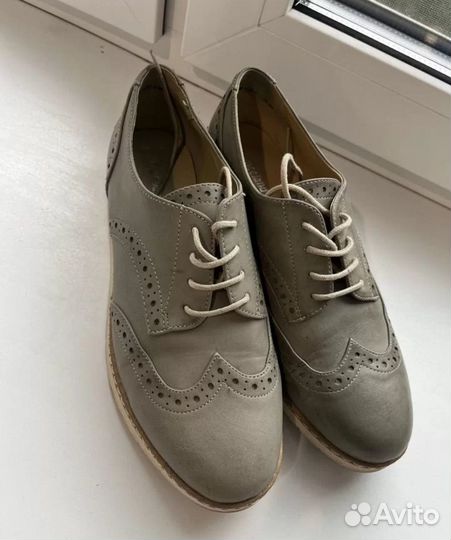 Ботинки лоферы женские