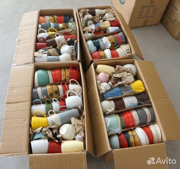 Посуда опт чашки стаканы тарелки из Китая