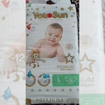 Подгузники трусики yokosun premium l