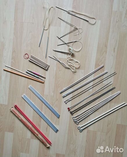Спицы, крючки для вязания