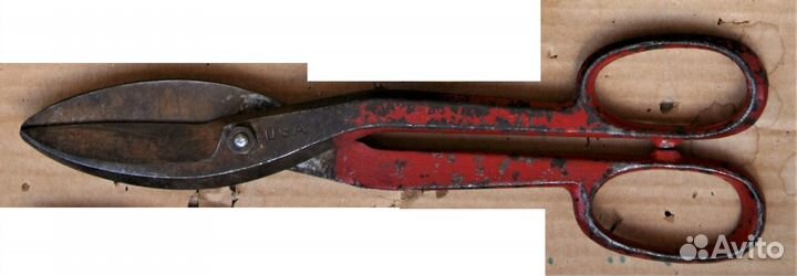 Старые ножницы по металлу Samson USA винтаж