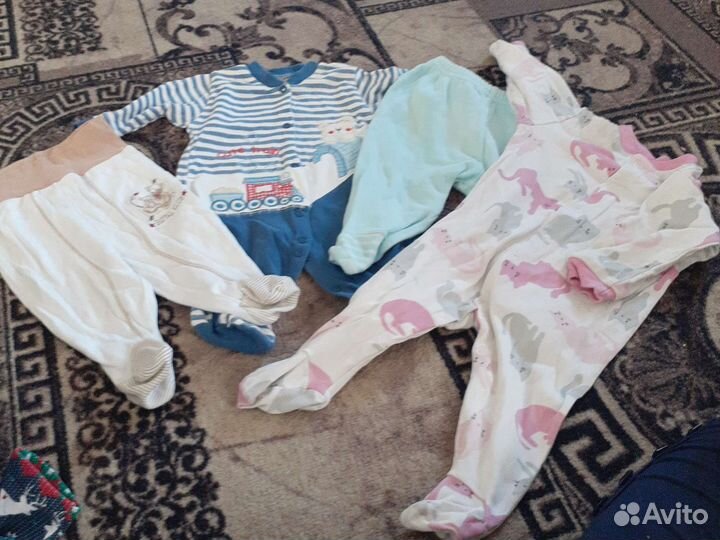 Детские вещи с рождения до 1 годика