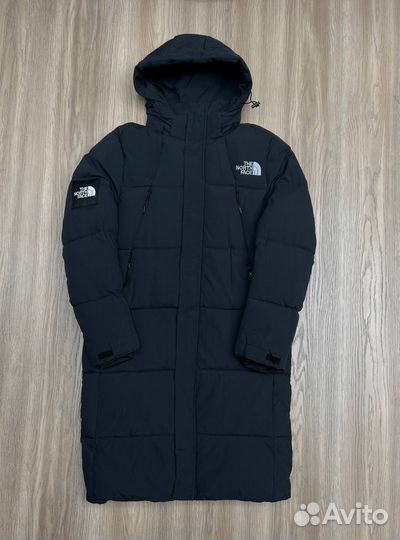 Куртка длинная The North Face 700 черная