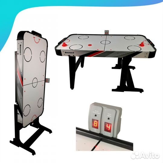 Игровой стол аэрохоккей 5 фт, новый. Арт 7