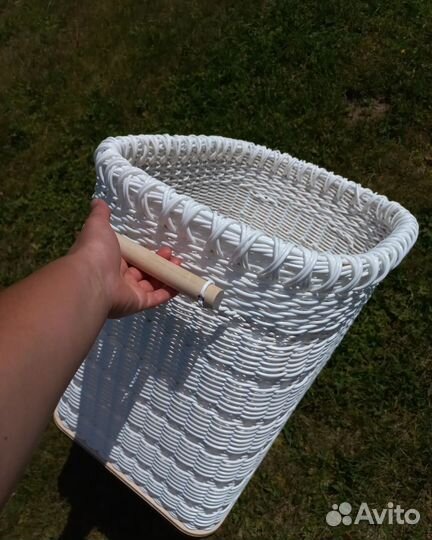 Корзина плетеная интерьерная