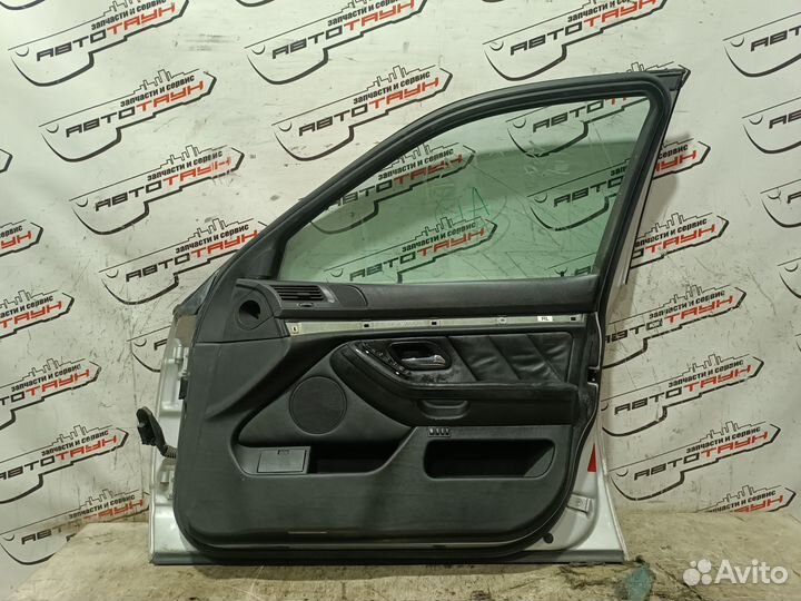 Дверь BMW 5-series E39 41518216818 передняя правая серебро NE273