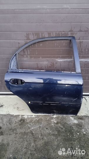 Дверь задняя правая kia Spectra