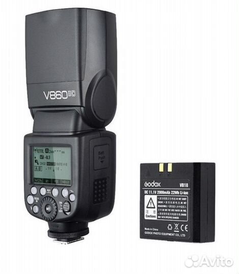 Вспышка накамерная Godox Ving V860IIS TTL для Sony