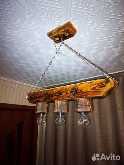 Светильник в стиле лофт. Ручная работа