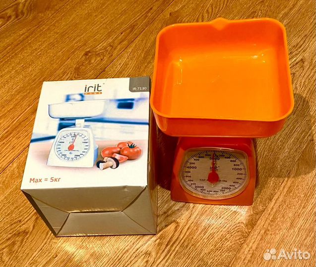 Кухонные весы irit IR-7130 механические до 5 кг
