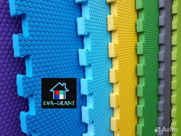 Мягкий пол EVA от фабрики 14мм теплоизоляционный