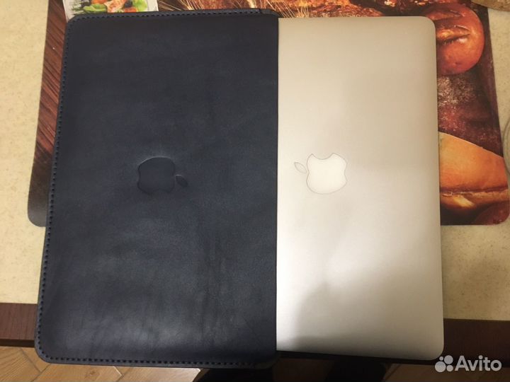 Кожаный чехол для macbook air 11