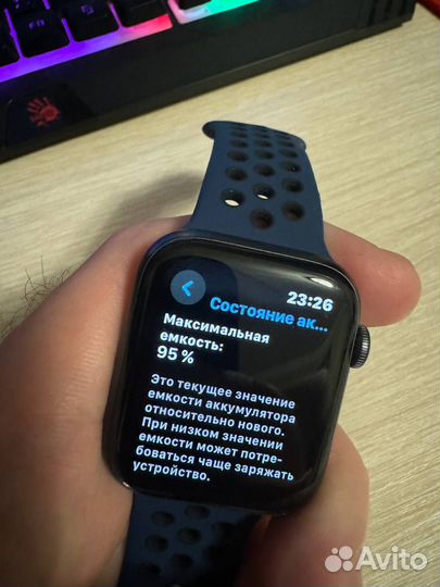 Apple watch 6 44 mm nike(Оригинал)