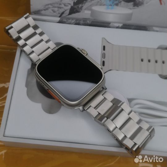 Смарт часы Apple watch 8 Ultra 49mm LUX качества