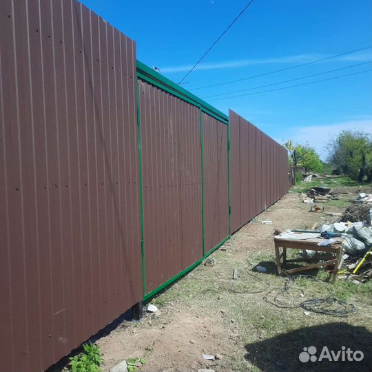 Заборы,навесы, веранды