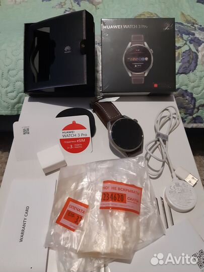 Huawei watch 3 pro LTE e-Sim новые оригинал