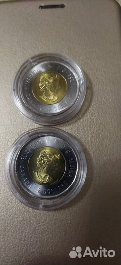 Канада 2 доллара 2020 75 лет победы ВОВ