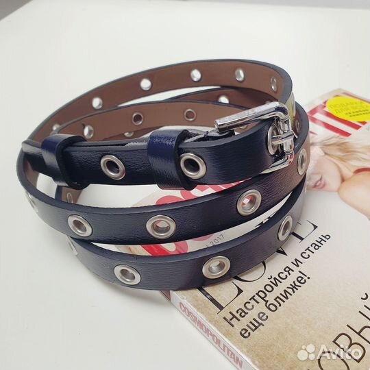 Тонкий ремень с перфорацией