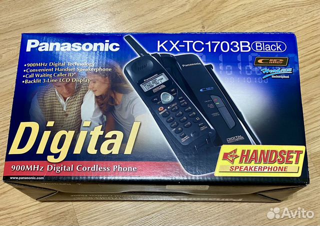 Радиотелефон Panasonic KX-TC1703B (Black)