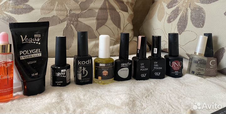 Набор для маникюра с лампой