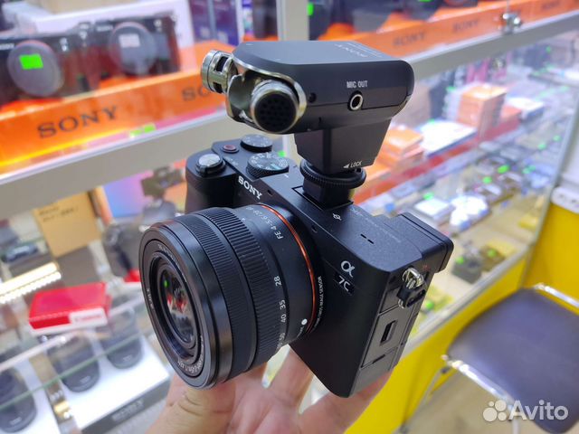 Микрофон накамерный Sony ECM-xyst1M б.у купить в Москве | Электроника ...