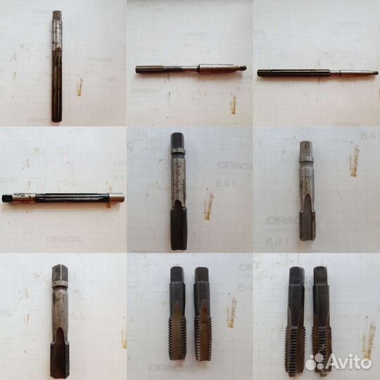Сверла, метчики, развертки, зенкера СССР