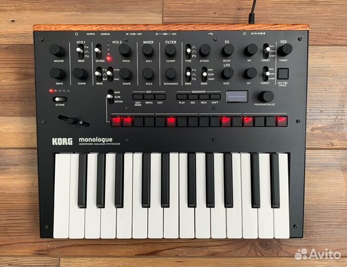 Korg monologue black