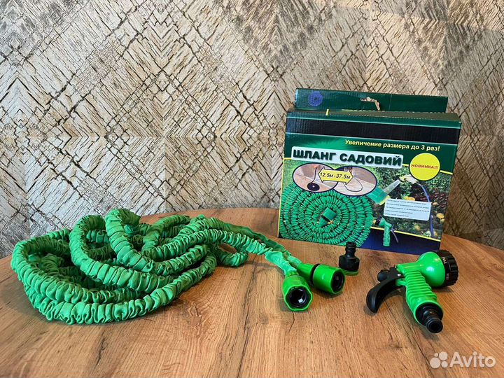 Растягивающийся шланг для полива