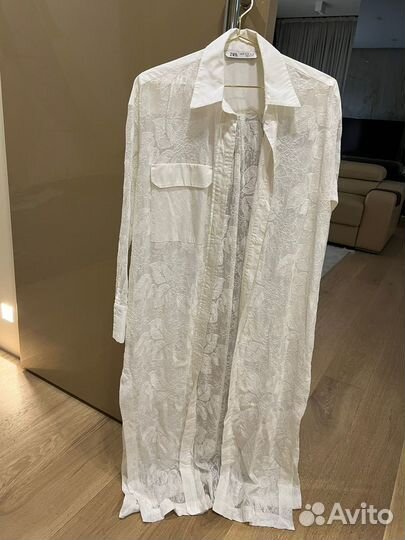 Платье рубашка Zara