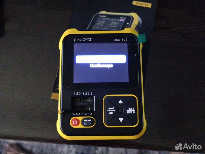 Транзистор тестер/осциллоскоп 2в1