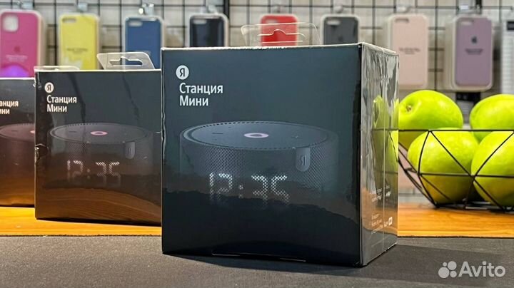 Новая Яндекс Станция Мини 2 с часами