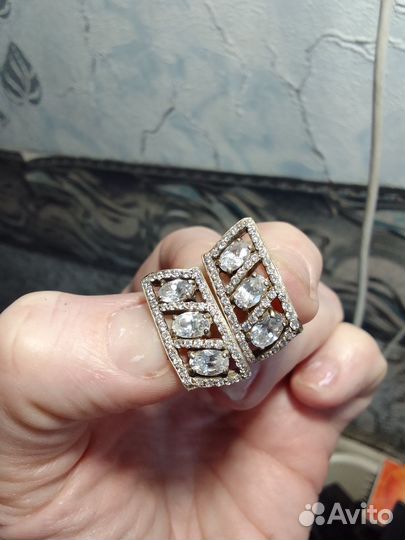 Серебряные серьги