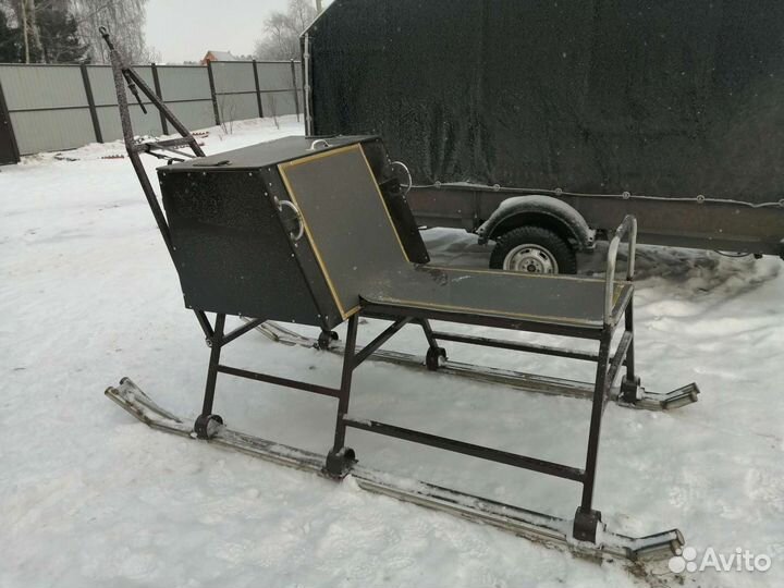 Сани для снегохода