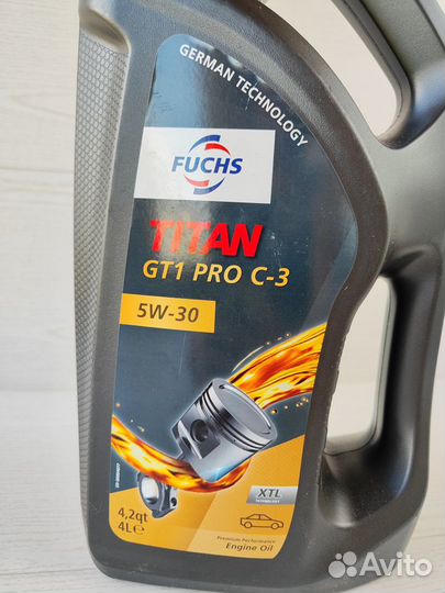 Масло моторное fuchs titan GT1 PRO C-3 5W-30