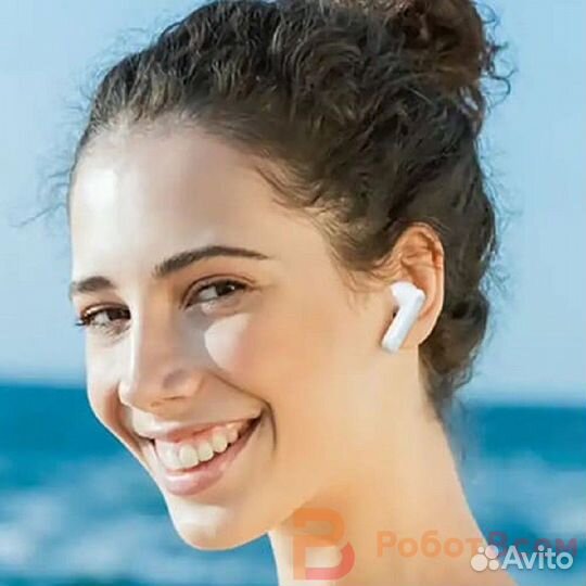 Беспроводные наушники Haylou MoriPods ANC - белый