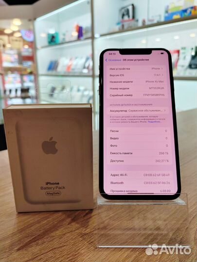 iPhone Xs Max, 256 ГБ
