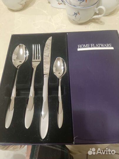 Набор столовых приборов на 6 персон новый Tima