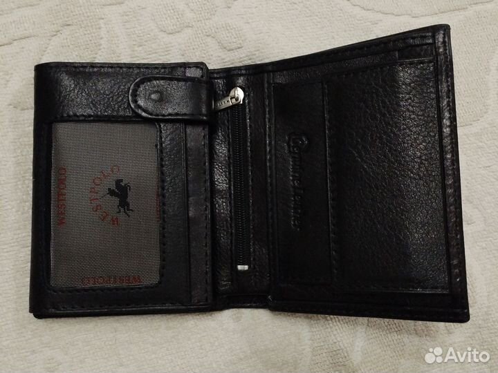 Кошелек мужской натуральная кожа