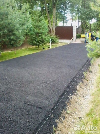 Асфальтирование укладка асфальта благоустройства