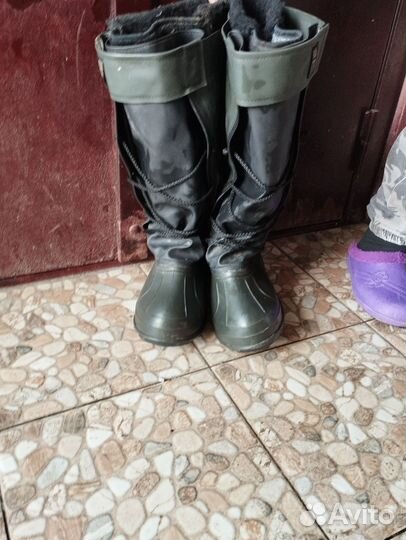 Сапоги рыбацкие зимние