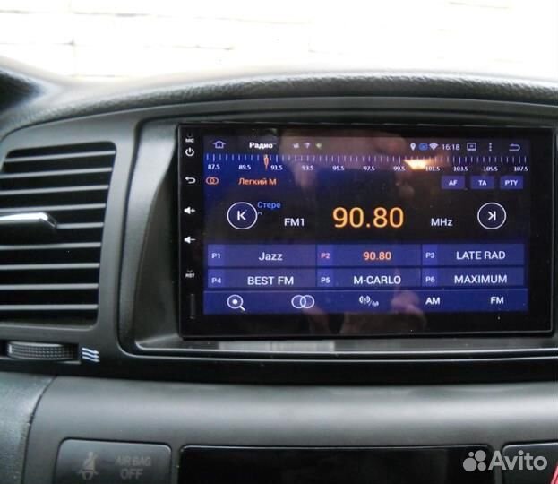 Магнитола Toyota Corlla e120 IPS Navi