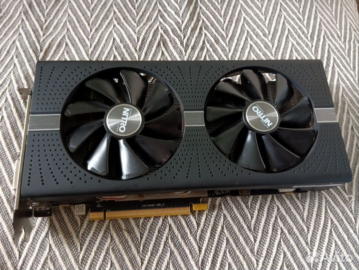Видеокарта rx580 8gb sapphire nitro