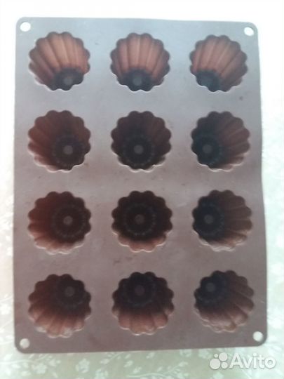 Силиконовые формы для кексов