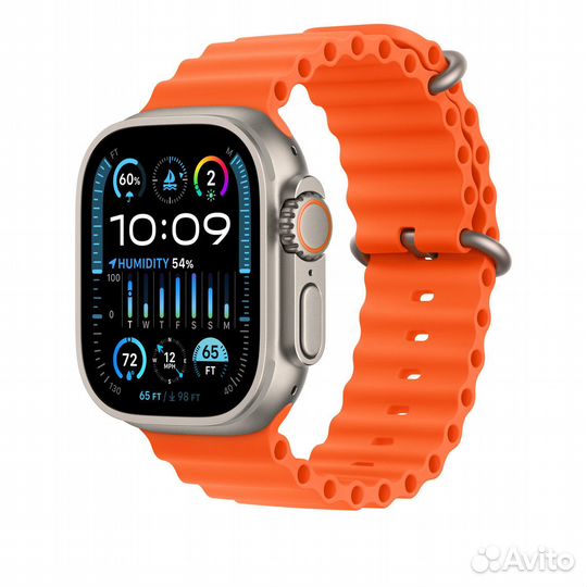 Ремешок Apple Watch 49mm White Midnight Ocean Band