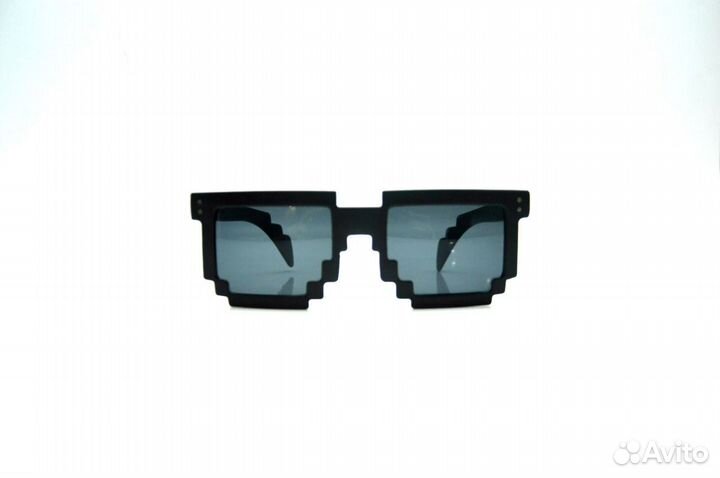 Пиксельные очки из майнкрафт Minecraft