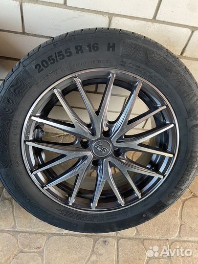 Комплект летней резины r16с дисками