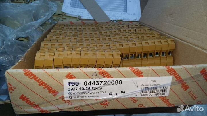 Клеммы маркировки перемычки Weidmueller Klemsan