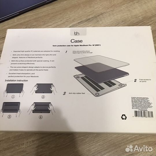 Кейс для MacBook Pro 16 Barn&Hollis чехол
